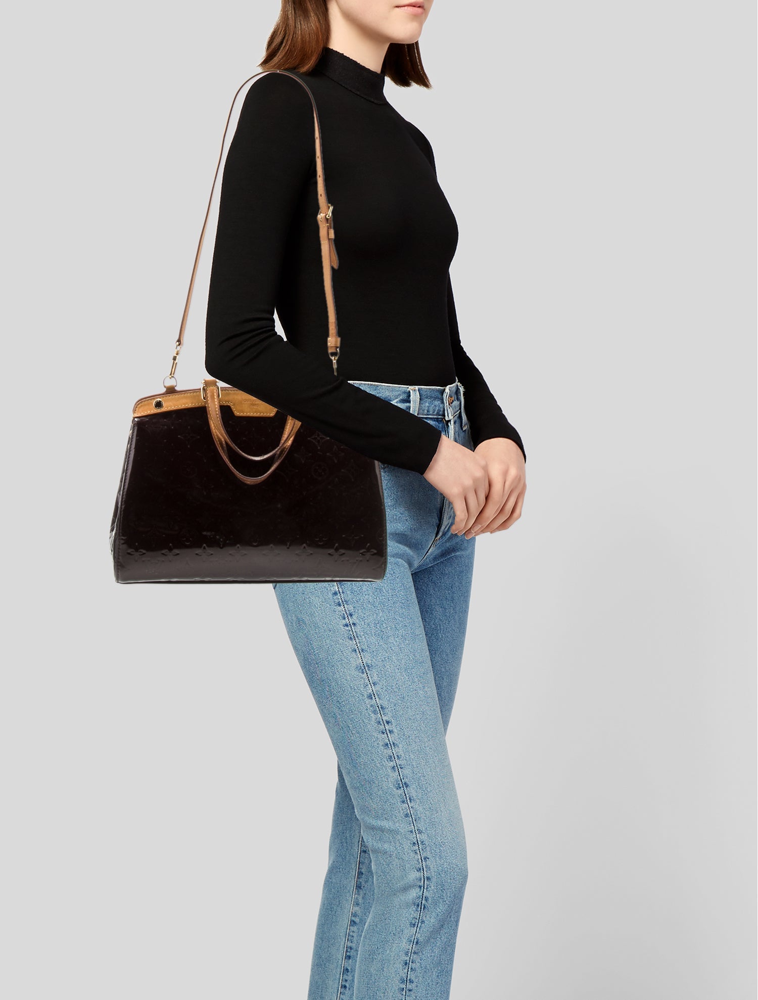 Louis Vuitton Vernis Patent Leather Brea MM