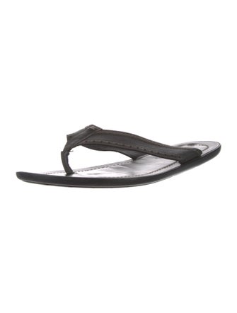 Louis Vuitton Canvas Flip Flops