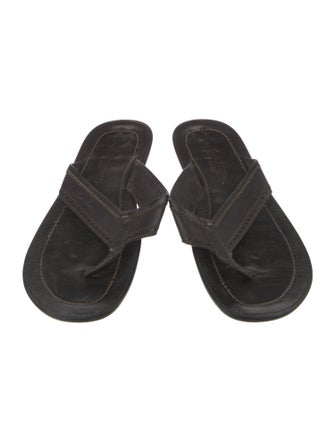 Louis Vuitton Canvas Flip Flops