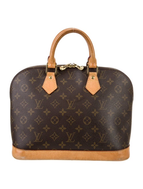 Louis Vuitton Coated Canvas LV Monogram Alma PM