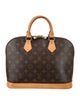 Louis Vuitton Coated Canvas LV Monogram Alma PM
