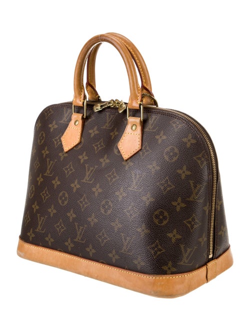Louis Vuitton Coated Canvas LV Monogram Alma PM