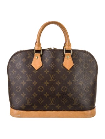 Louis Vuitton Coated Canvas LV Monogram Alma PM