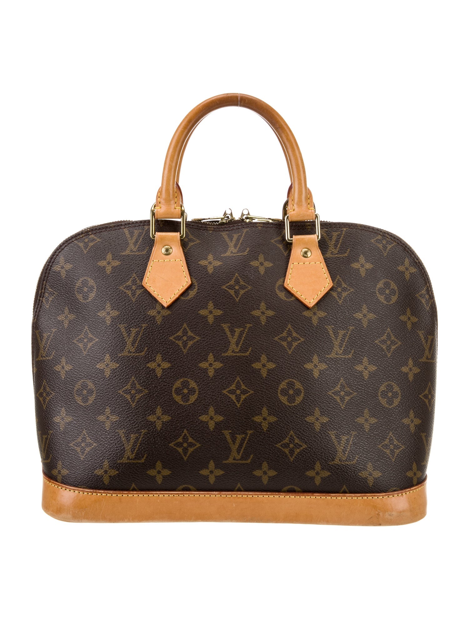 Louis Vuitton Coated Canvas LV Monogram Alma PM