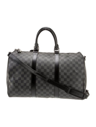 Louis Vuitton Damier Graphite Keepall Bandouliere 45