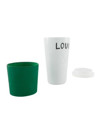 Louis Vuitton Monogram Porcelain Coffee Cup