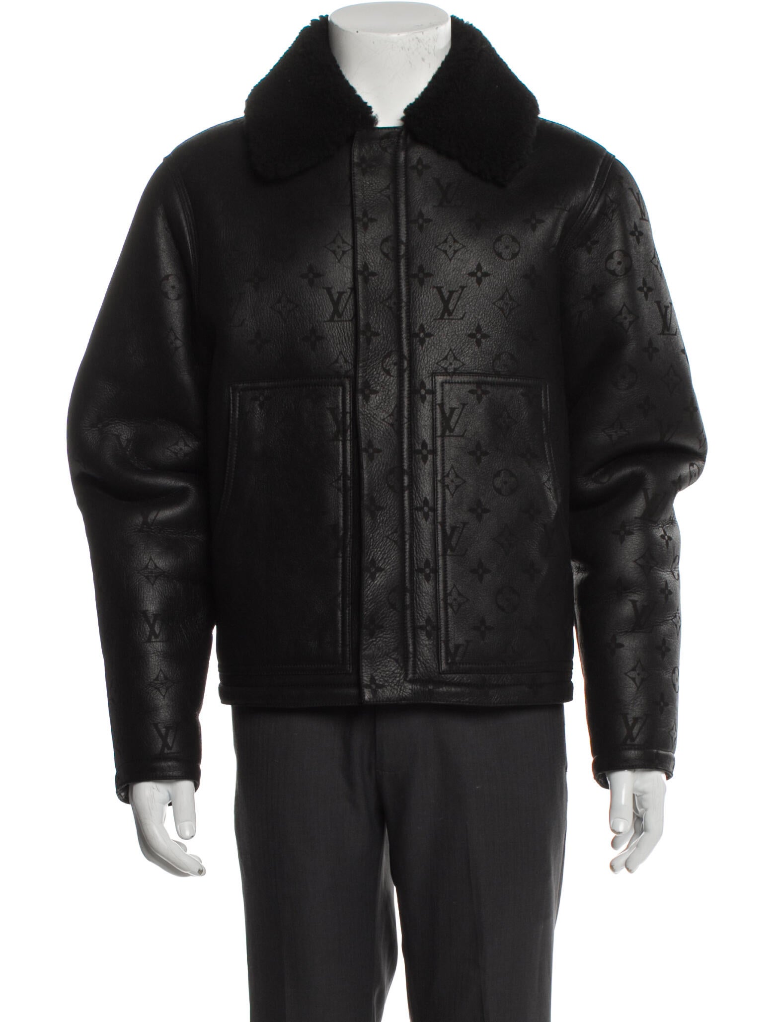 Louis Vuitton 2023 LV Monogram Moto Jacket