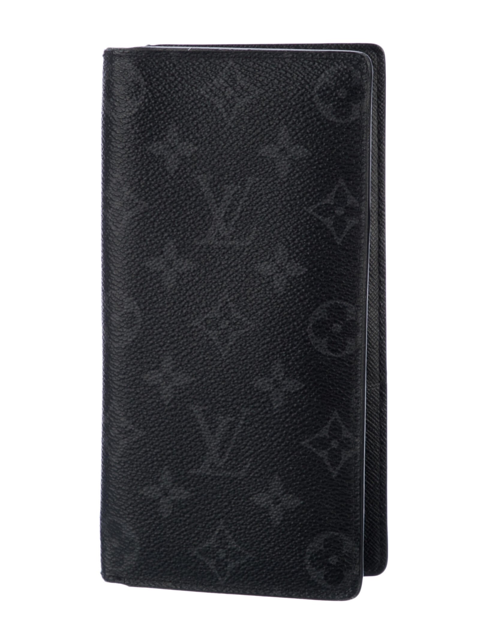 Louis Vuitton Monogram Eclipse Coated Canvas Bifold Wallet