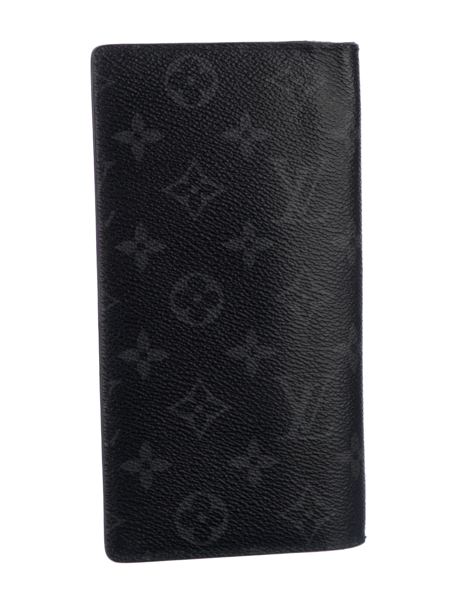 Louis Vuitton Monogram Eclipse Coated Canvas Bifold Wallet