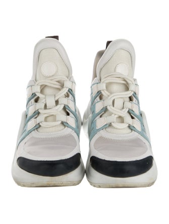 Louis Vuitton LV Monogram Leather Chunky Sneakers