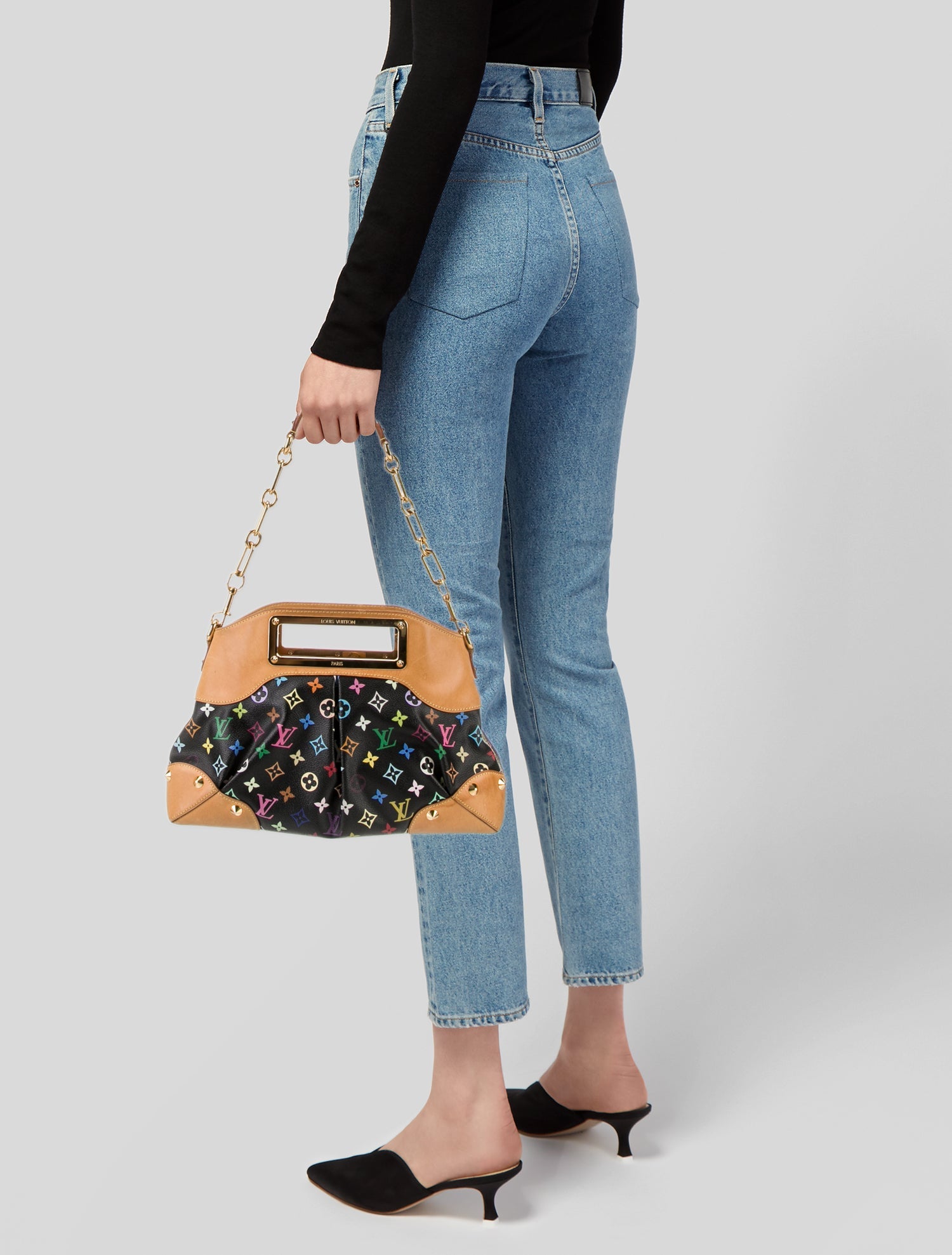 Louis Vuitton Coated Canvas Judy Vintage