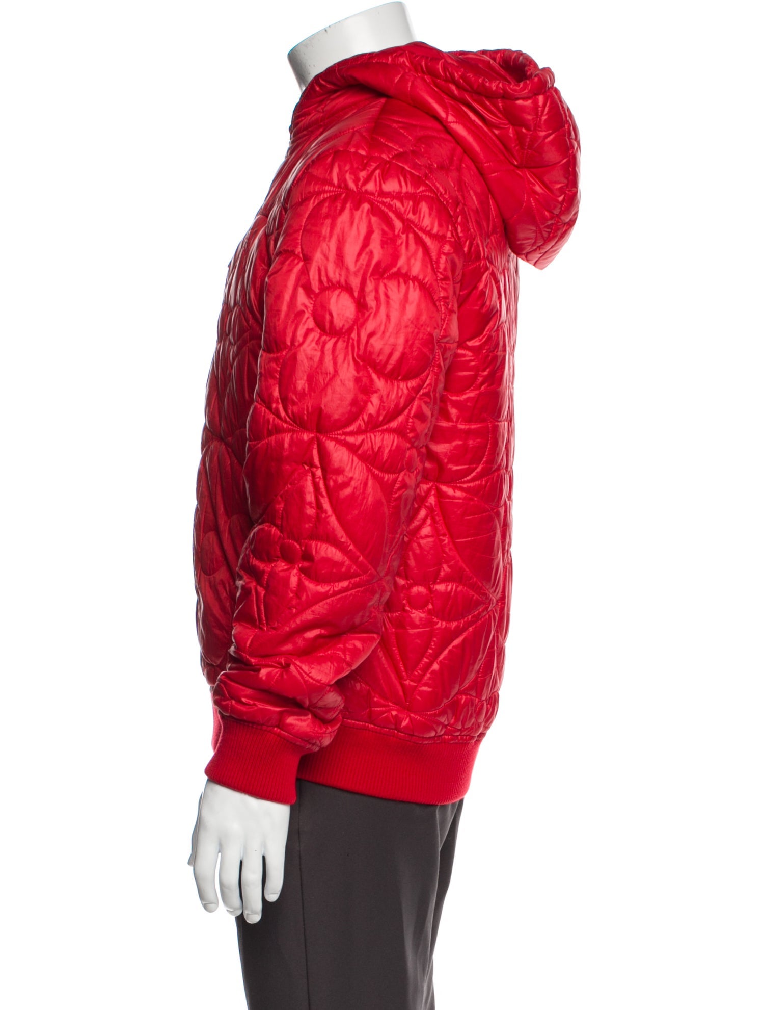 Louis Vuitton 2021 Quilted Monogram Puffer Puffer Coat
