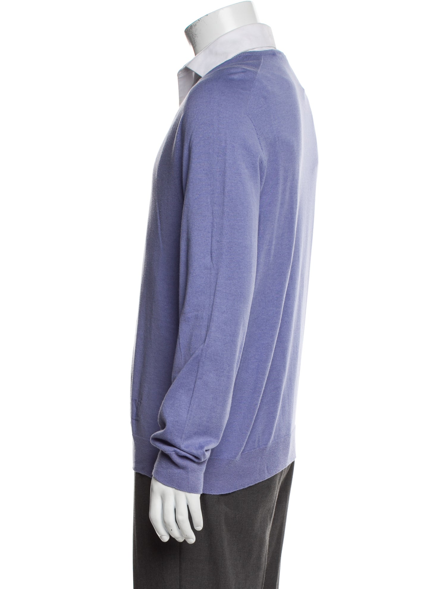 Louis Vuitton LV Monogram V-Neck Pullover