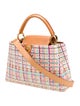 Louis Vuitton Tweed Capucines PM