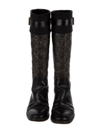 Louis Vuitton LV Monogram Leather Riding Boots