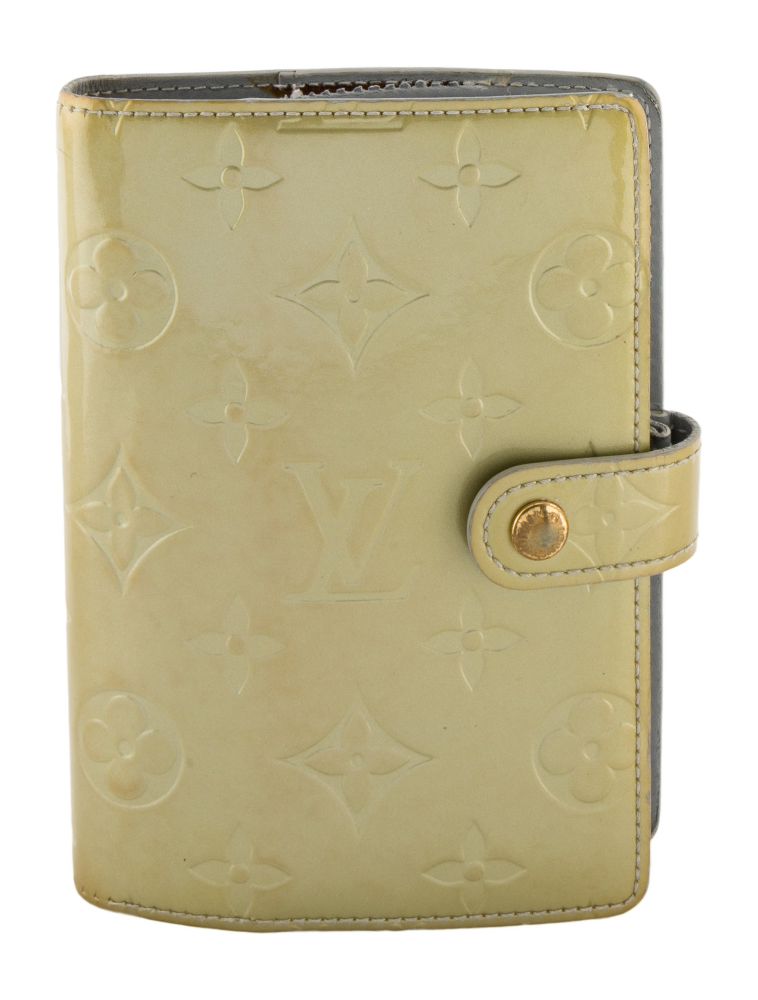 Louis Vuitton Monogram Vernis Small Ring Agenda Cover