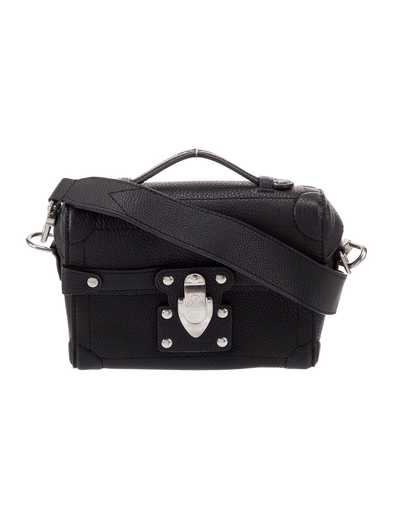 Louis Vuitton Leather Messenger Bag