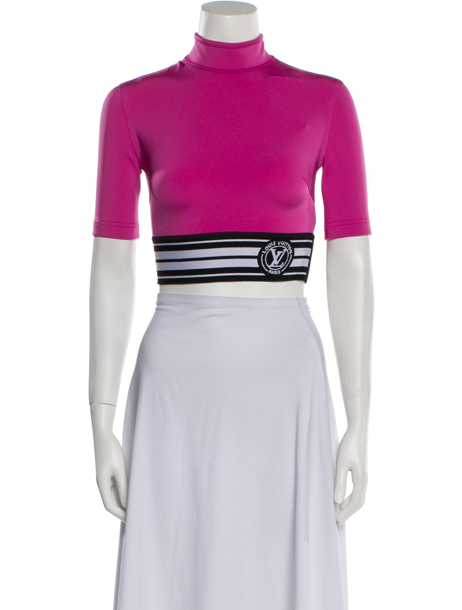 Louis Vuitton 2022 Turtleneck Crop Top