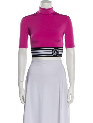 Louis Vuitton Tops 2022 Turtleneck Crop Top Us2, Fr34 | XS