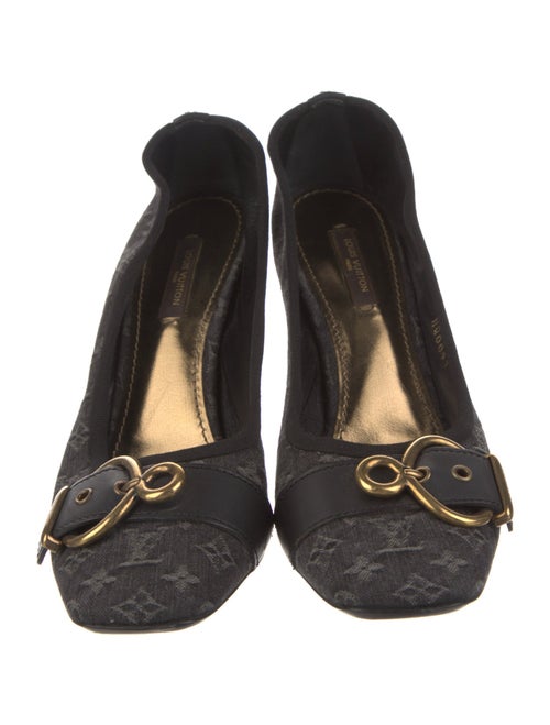 Louis Vuitton LV Monogram Denim Pumps