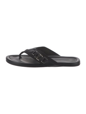 Louis Vuitton Leather Flip Flops