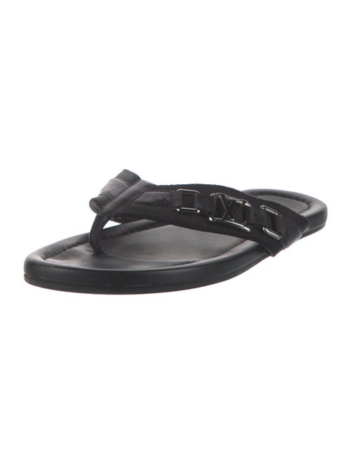 Louis Vuitton Leather Flip Flops