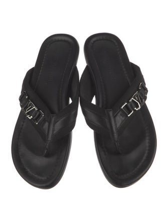 Louis Vuitton Leather Flip Flops
