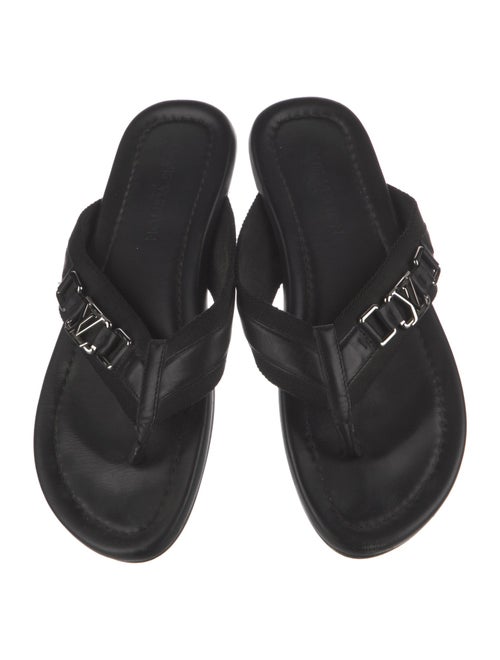 Louis Vuitton Leather Flip Flops