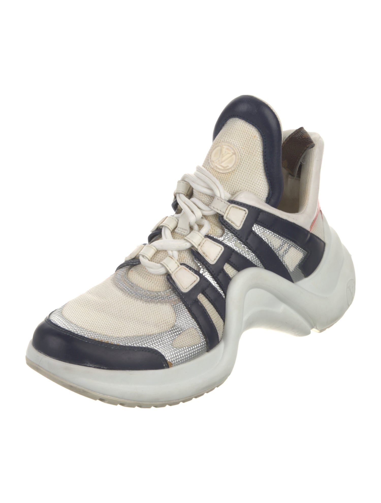 Louis Vuitton Printed Chunky Sneakers