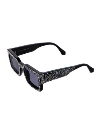 Louis Vuitton 2023 LV Clash Strass Sunglasses
