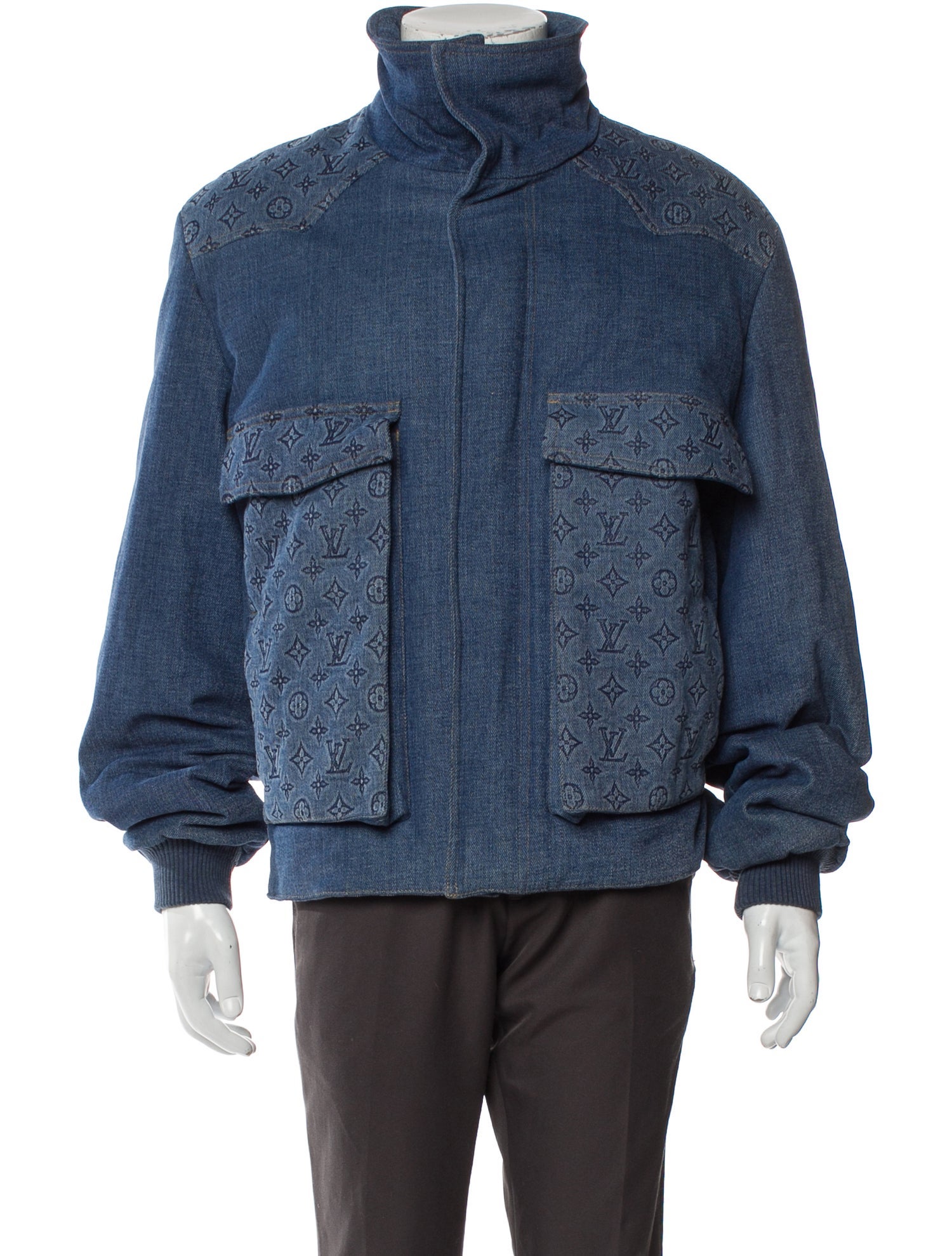 Louis Vuitton 2023 LV Monogram Denim Jacket