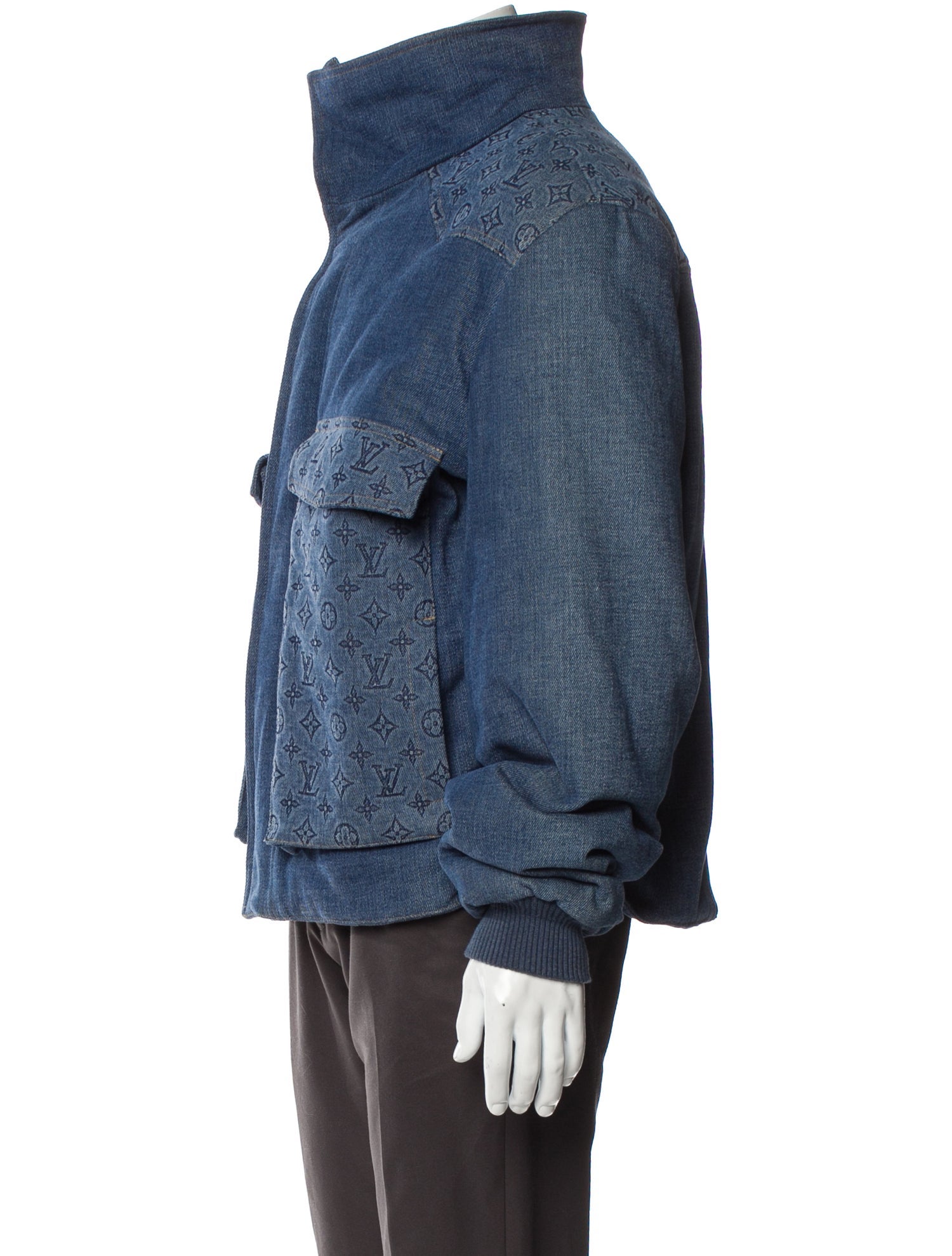 Louis Vuitton 2023 LV Monogram Denim Jacket