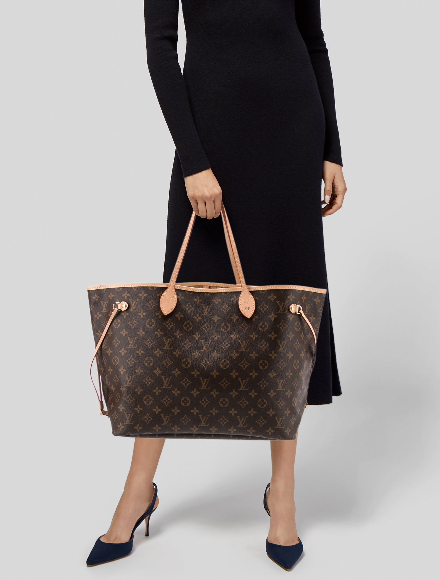 Louis Vuitton LV Monogram Neverfull w/Pouch GM