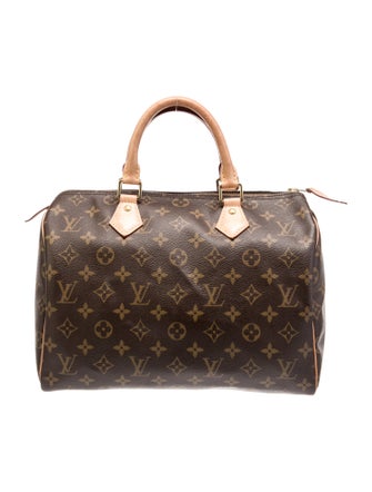 Louis Vuitton Coated Canvas Speedy 30