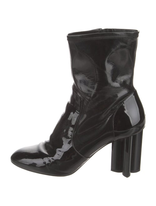 Louis Vuitton Patent Leather Sock Boots
