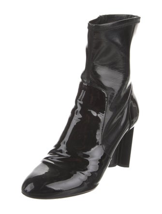 Louis Vuitton Patent Leather Sock Boots