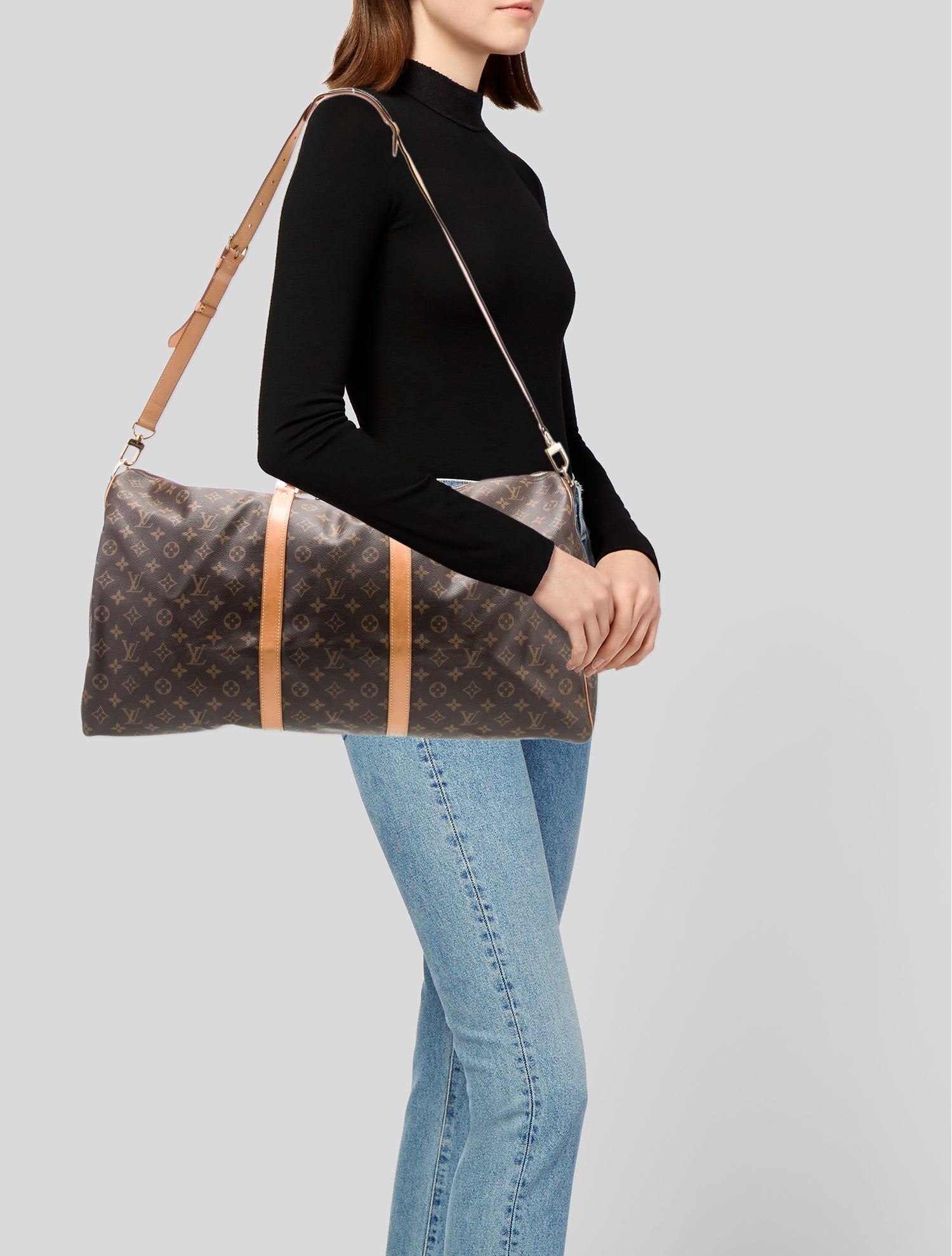 Louis Vuitton LV Monogram Keepall Bandouliere 60