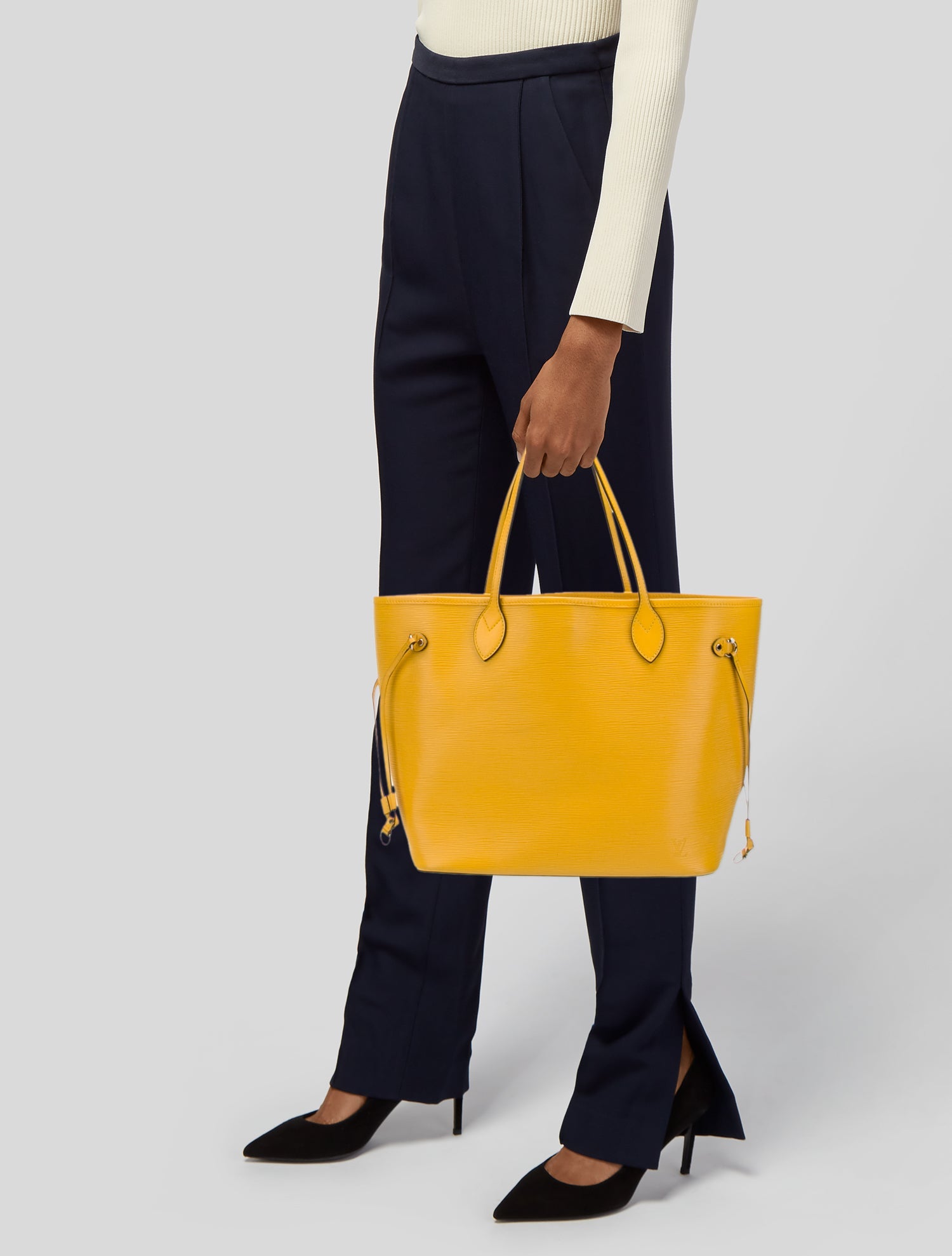 Louis Vuitton Epi Leather Neverfull w/Pouch