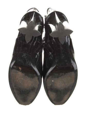 Louis Vuitton Patent Leather Sock Boots