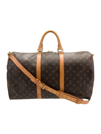 Louis Vuitton 2017 Keepall Bandouliere 55 Carry-On