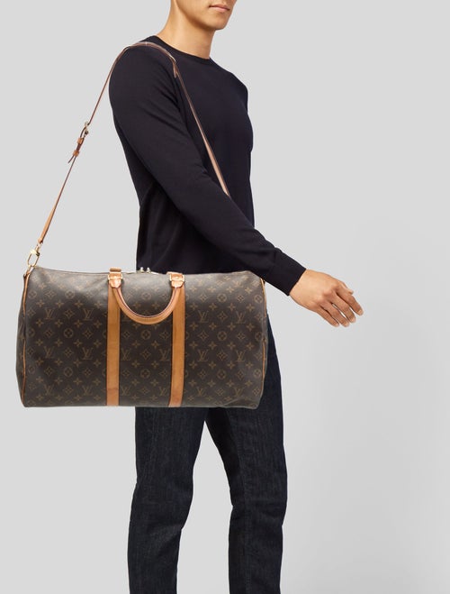 Louis Vuitton 2017 Keepall Bandouliere 55 Carry-On