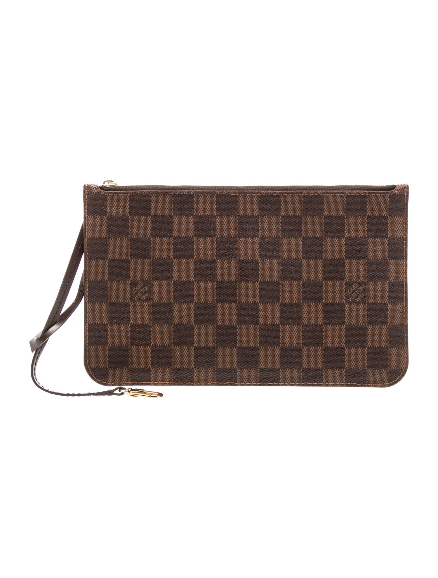 Louis Vuitton Damier Ebene Neverfull Pouch