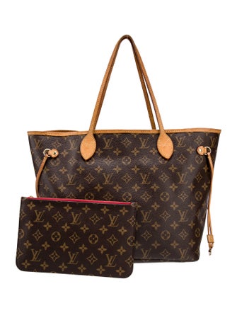 Louis Vuitton Monogram Neverfull w/Pouch MM