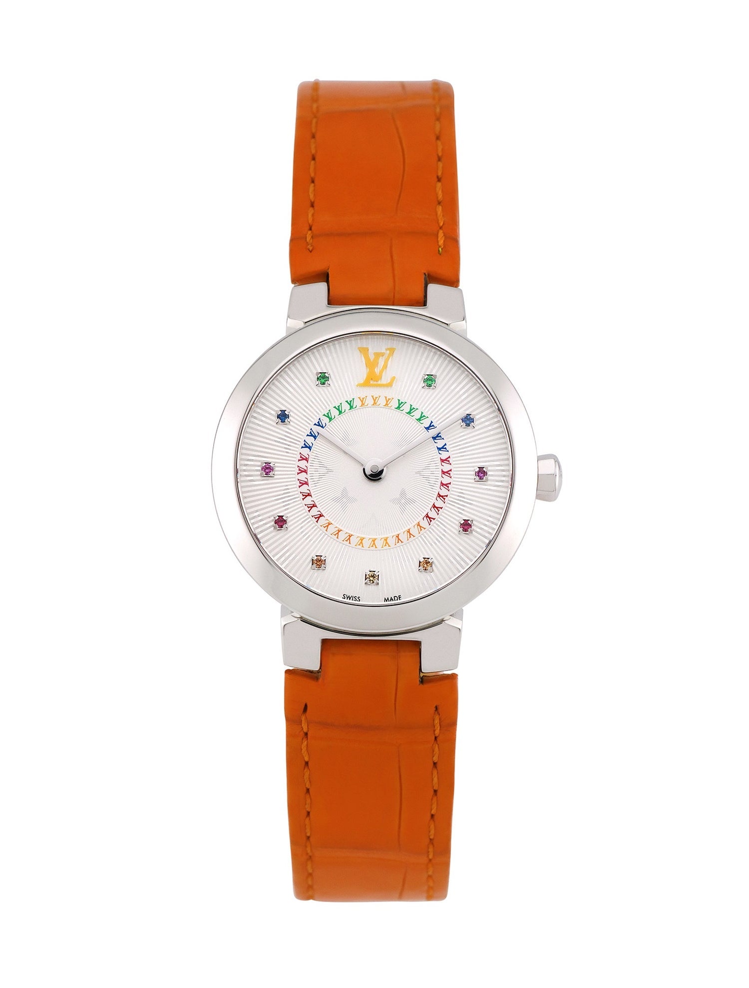 Louis Vuitton Tambour Slim Rainbow Watch