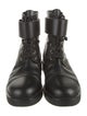Louis Vuitton Leather Combat Boots