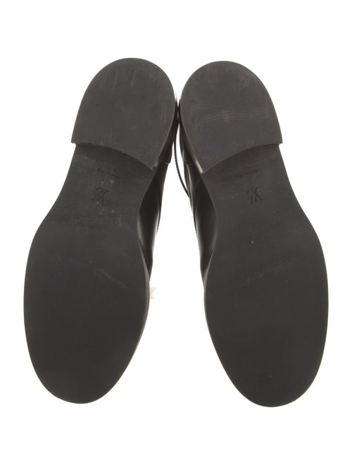 Louis Vuitton Leather Combat Boots