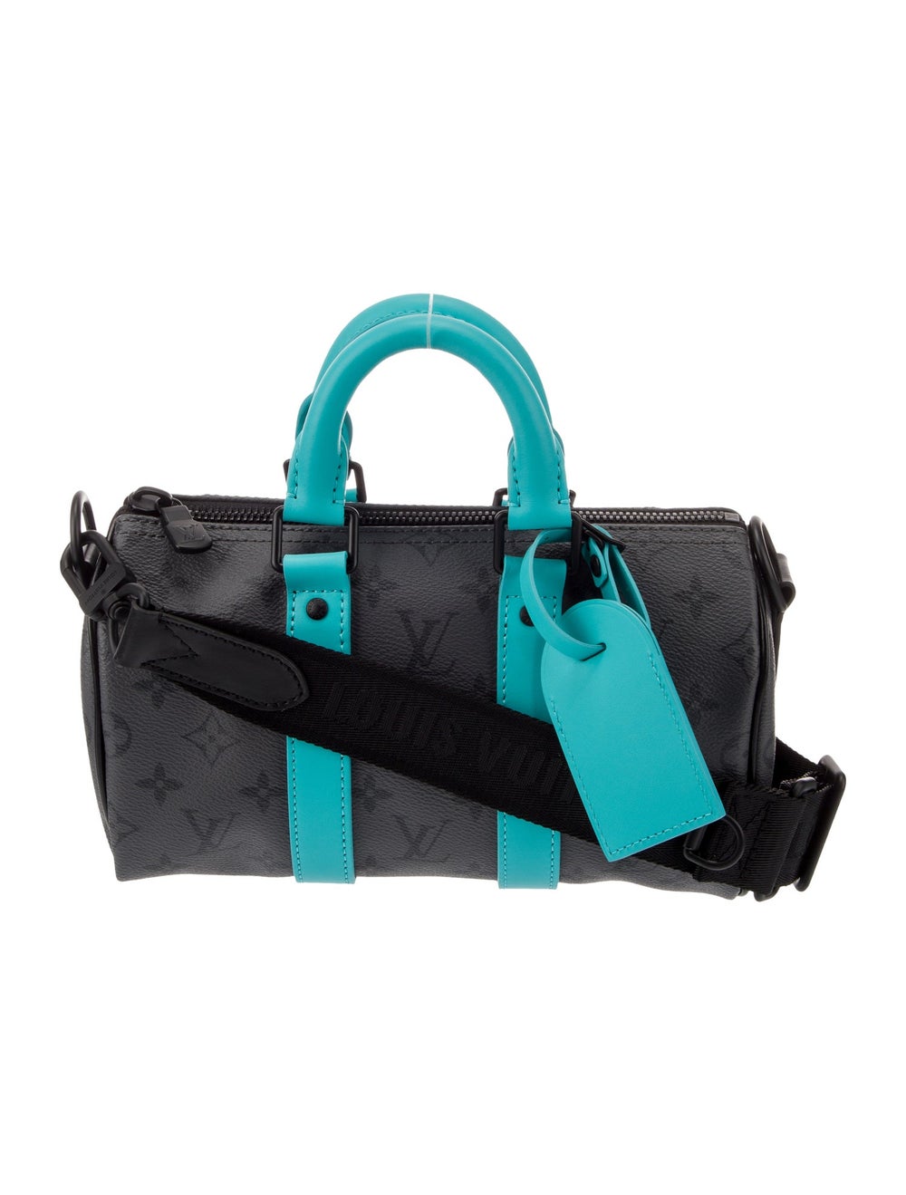 Louis Vuitton Monogram Reverse Keepall Bandoulier… - image 1