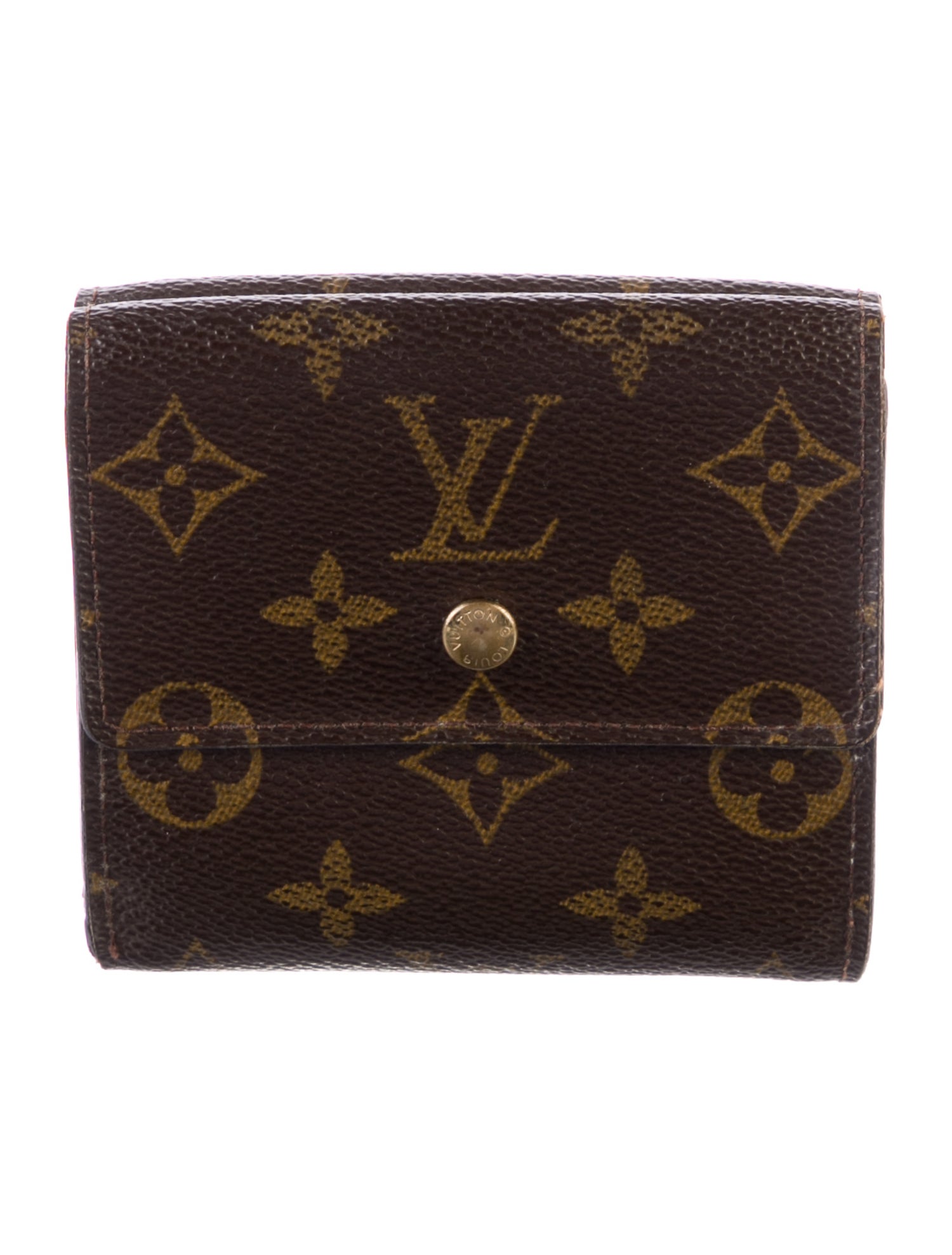 【希少】 LOUIS VUITTON Vintage 2002 Elise Wallet ウォレット Louis Vuitton Vintage 2002 Elise Wallet - Brown Wallets