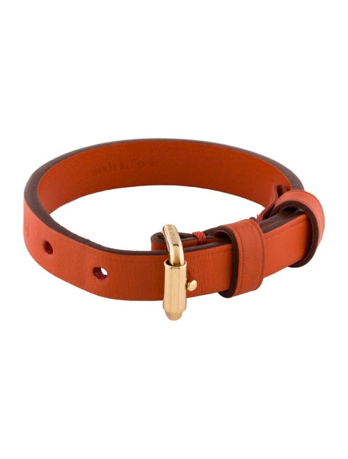 Louis Vuitton Leather Maison fondee en 1854 Wrap Bracelet