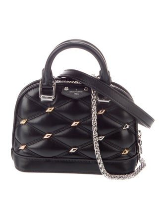 Louis Vuitton Malletage Leather Alma Nano